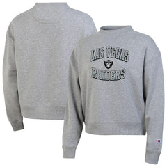 Las Vegas Raiders Champion Women's Triumph Tri-Blend Sweatshirt - Gray sale