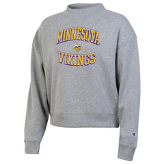 Minnesota Vikings Champion Women's Triumph Tri-Blend Sweatshirt - Gray outlet