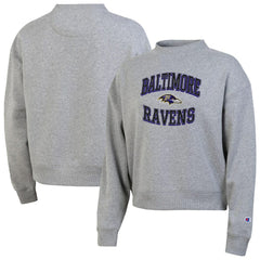 Baltimore Ravens Champion Women's Triumph Tri-Blend Sweatshirt - Gray on sale