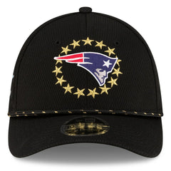New England Patriots New Era Super Bowl LX 39THIRTY M-Crown Rope Flex Hat - Black sale
