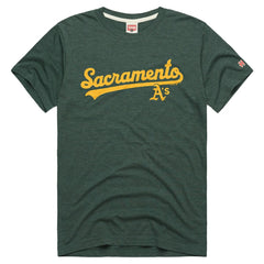Athletics Homage Tri-Blend Hyperlocal T-Shirt - Green