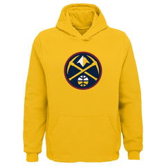 Denver Nuggets Outerstuff Youth Primary Logo Pullover Hoodie sale - Gold cheap
