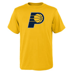 Indiana Pacers Outerstuff Youth Primary Logo T-Shirt - Yellow sale