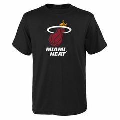 Miami Heat Outerstuff Youth Primary Logo T-Shirt - Black sale