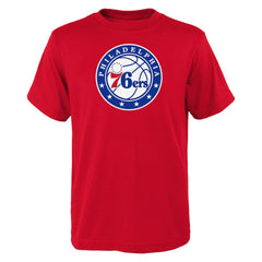Philadelphia 76ers Outerstuff Youth Primary Logo T-Shirt - Red online