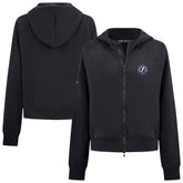 Tampa Bay Lightning Levelwear Women's Judd Raglan Full-Zip Hoodie Black