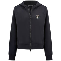 Anaheim Ducks Levelwear Women's Judd Raglan Full-Zip Hoodie Black