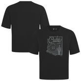 Chicago Cubs Levelwear Sunrise Luxe Signature Knit T-Shirt - Black