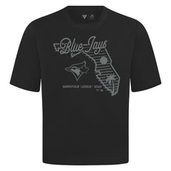 Toronto Blue Jays Levelwear Sunrise Luxe Signature Knit T-Shirt - Black