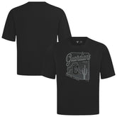 Cleveland Guardians Levelwear Sunrise Luxe Signature Knit T-Shirt - Black