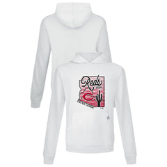Cincinnati Reds Levelwear Sunrise Relay Hoodie - White
