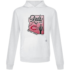 Cincinnati Reds Levelwear Sunrise Relay Hoodie - White