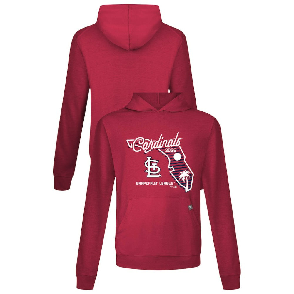 St. Louis Cardinals Levelwear Sunrise Relay Hoodie - Red