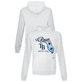 Tampa Bay Rays Levelwear Sunrise Relay Hoodie - White