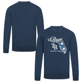 Tampa Bay Rays Levelwear Zane Sunrise Sweatshirt - Navy