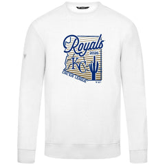 Kansas City Royals Levelwear Zane Sunrise Sweatshirt - White