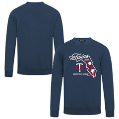 Minnesota Twins Levelwear Zane Sunrise Sweatshirt - Navy