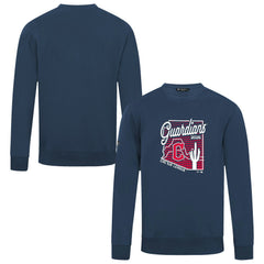 Cleveland Guardians Levelwear Zane Sunrise Sweatshirt - Navy