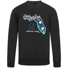 Miami Marlins Levelwear Zane Sunrise Sweatshirt - Black
