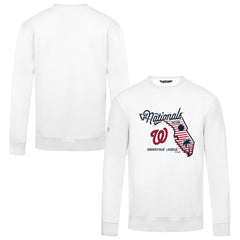 Washington Nationals Levelwear Zane Sunrise Sweatshirt - White