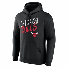 Chicago Bulls Big & Tall Hustle Personalized Name & Number Hoodie - Black online