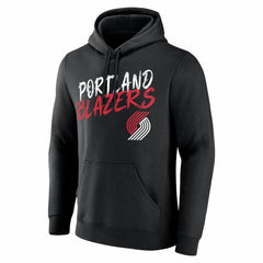 Portland Trail Blazers Big & Tall Hustle Personalized Name & Number Hoodie - Black on sale