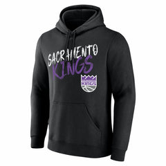 Sacramento Kings Big & Tall Hustle Personalized Name & Number Hoodie - Black for sale
