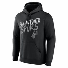San Antonio Spurs Big & Tall Hustle Personalized Name & Number Hoodie - Black shop