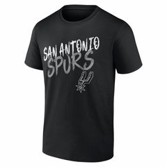 San Antonio Spurs Big & Tall Hustle Personalized Name & Number T-Shirt - Black on sale