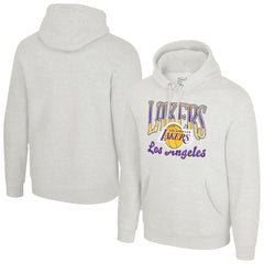 Los Angeles Lakers Stadium Essentials Unisex Sky High Hoodie - Oatmeal outlet