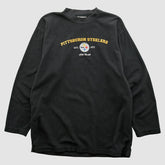 Pittsburgh Steelers NFL 2000s Pullover Sweatshirt - Black Vintage on sale