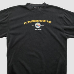 Pittsburgh Steelers NFL 2000s Pullover Sweatshirt - Black Vintage on sale