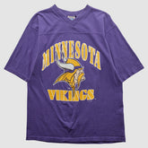 Minnesota Vikings Sport Attack 90s T-shirt - Purple Vintage discount