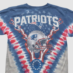 New England Patriots Majestic 2000s T-shirt - Blue Vintage on sale