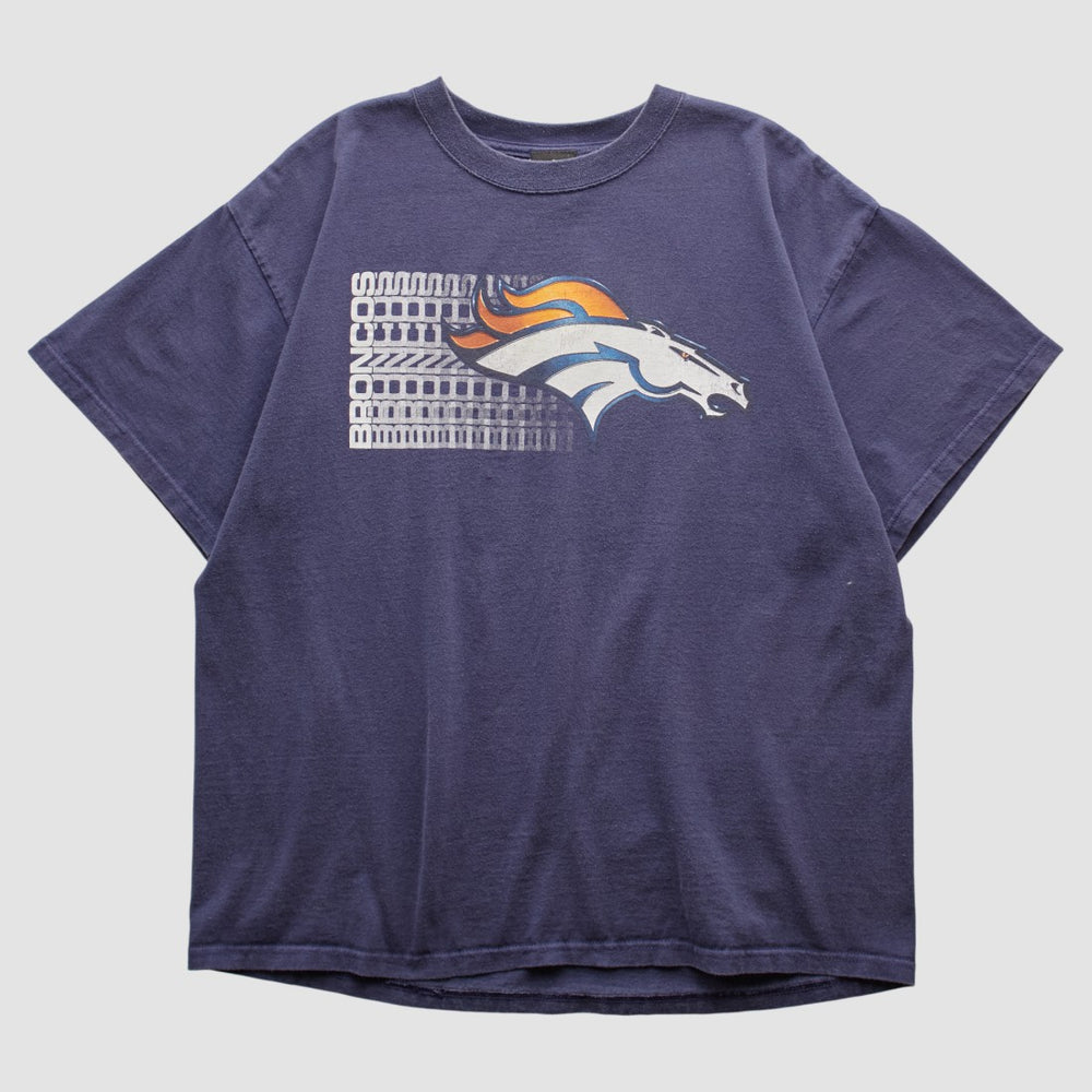 Denver Broncos NFL 2000s T-shirt - Navy Vintage outlet