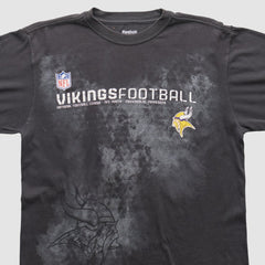 Minnesota Vikings Reebok 2000s Long Sleeve T-shirt - Black Vintage on sale