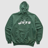 New York Jets NFL 2010s Hooded Pullover Sweatshirt - Green Vintage discount