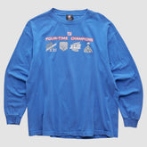 New York Giants NFL 2010s Long Sleeve T-shirt - Blue Vintage cheap