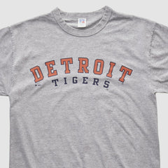 Detroit Tigers Russell 2000s T-shirt - Heather Gray Vintage