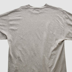 New England Patriots Reebok 2002 T-shirt - Heather Gray Vintage sale