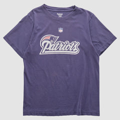 New England Patriots Reebok 2000s T-shirt - Purple Vintage for sale