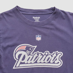 New England Patriots Reebok 2000s T-shirt - Purple Vintage for sale