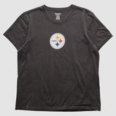 Pittsburgh Steelers Reebok 2000s T-shirt - Black Vintage sale