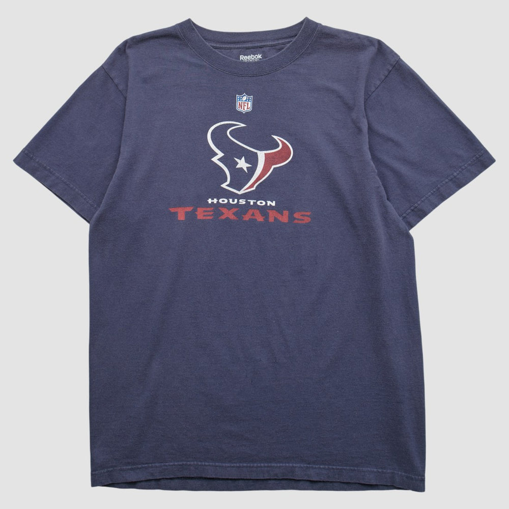 Houston Texans Reebok 2000s T-shirt - Navy Vintage cheap