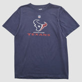 Houston Texans Reebok 2000s T-shirt - Navy Vintage cheap