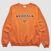 Cincinnati Bengals NFL 2000s Pullover Sweatshirt - Orange Vintage for sale