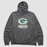 Green Bay Packers NFL 2010s Hooded Pullover Sweatshirt - Charcoal Vintage outlet