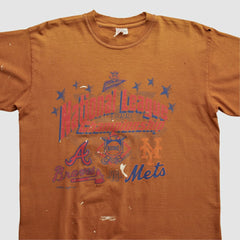 MLB National League Championship Majestic 1999 T-shirt - Orange Vintage