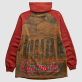 St. Louis Cardinals Majestic 2010s Hooded Pullover Sweatshirt - Brown Vintage