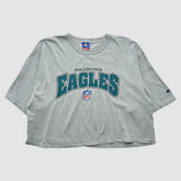 Philadelphia Eagles Champion 2000s T-shirt - Heather Gray Vintage sale